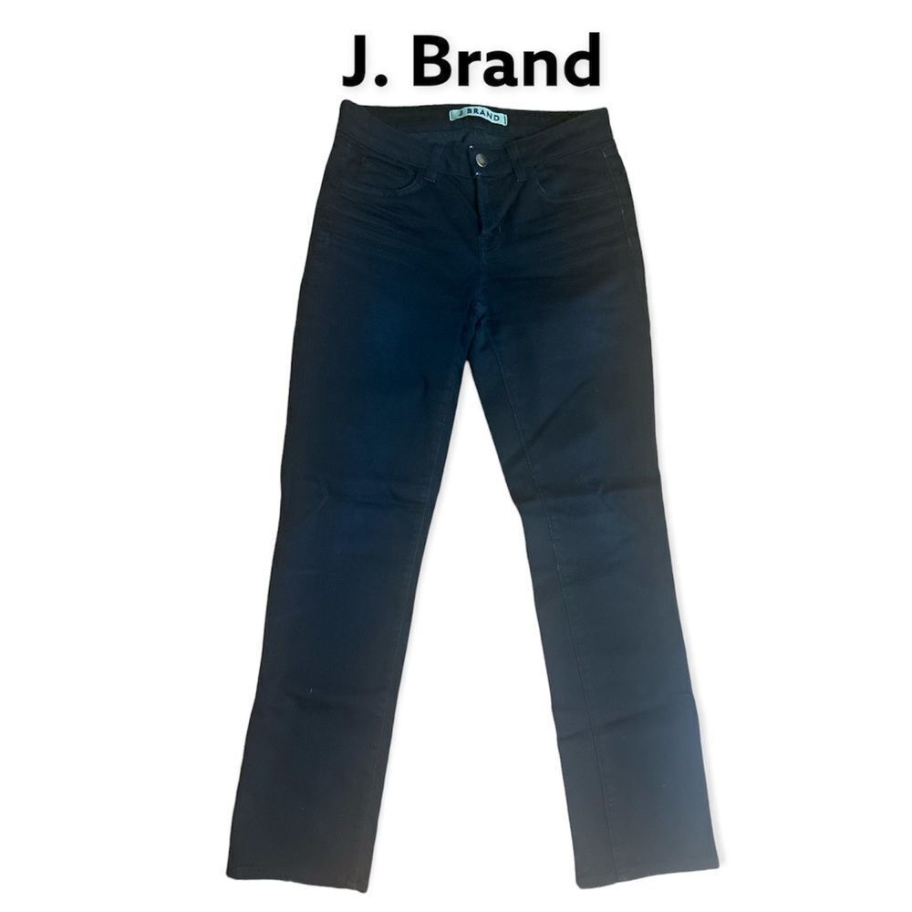 J Brand Scarlet Cigarette Jeans Shadow (black) sz 27